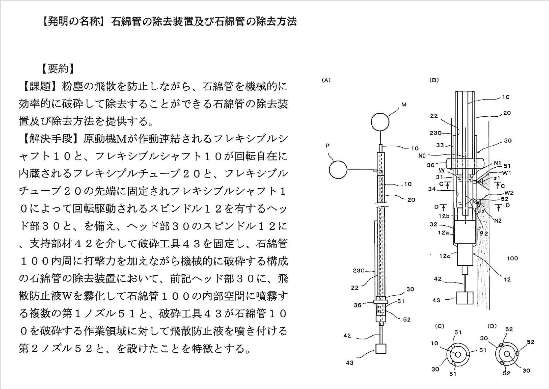 特許その１：白亜フレキシブル工法